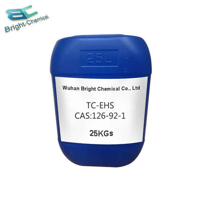 ماده رطوبت دهنده رنگ زرد TC-EHS برای روکش نیکل Natrium 2-Ethylhexyl Sulfate CAS 126-92-1 40٪ مایع