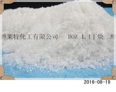 روشن کننده نیکل اولیه BOZ ((2-Butyne-1,4-Diol) Cas 110-65-6 کریستال سفید