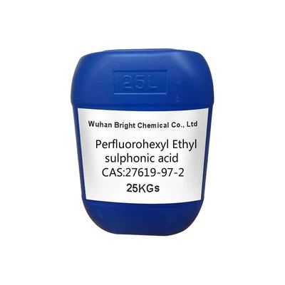 بازدارنده مه اسید کرومیک اسید پرفلوروکتان سولفونیک اسید Cas 27619-97-2 درمان سطح فلز 30٪ مایع بی رنگ
